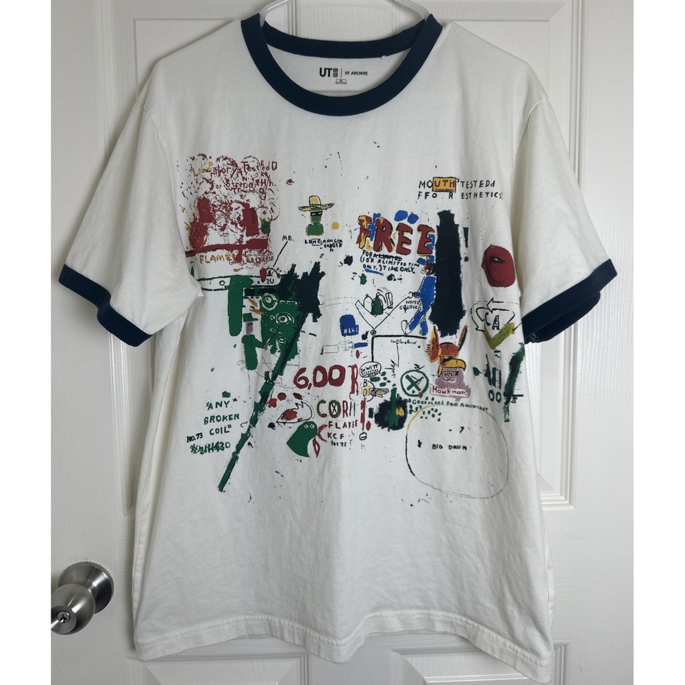 JEAN MICHEL BASQUIAT x UNIQLO Art‎ T Shirt Size XL